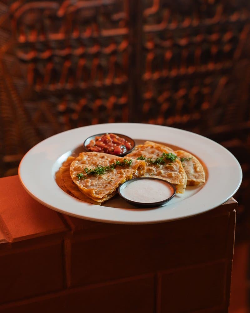 Chicken Quesadilla at Koh Bar Thamel Kathmandu