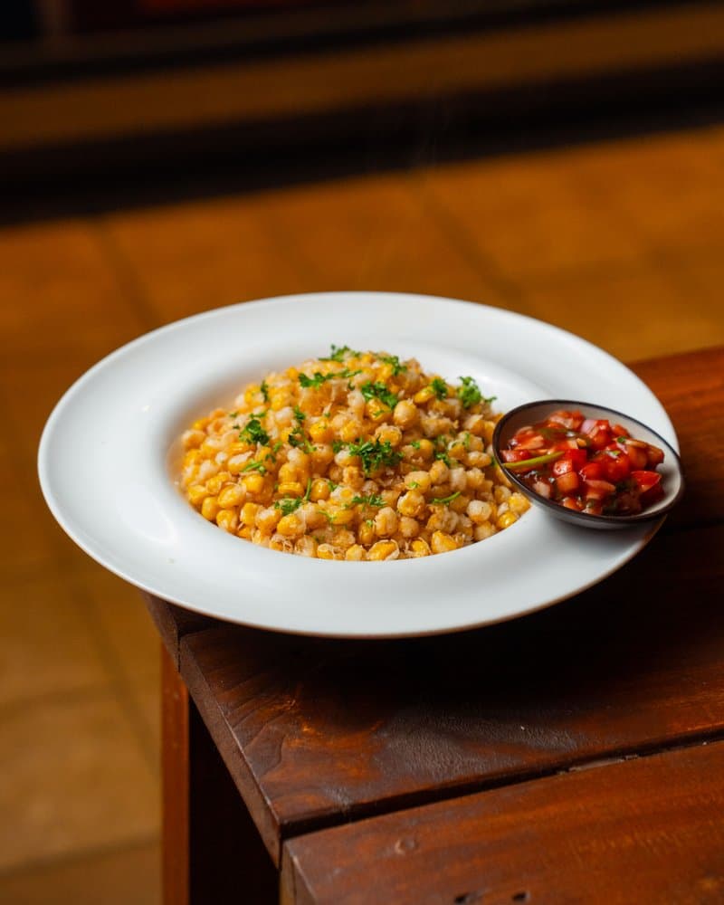 Fried Sweetcorn at Koh Bar Thamel Kathmandu